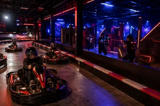 Karting y láser tag gestionados con Balumio